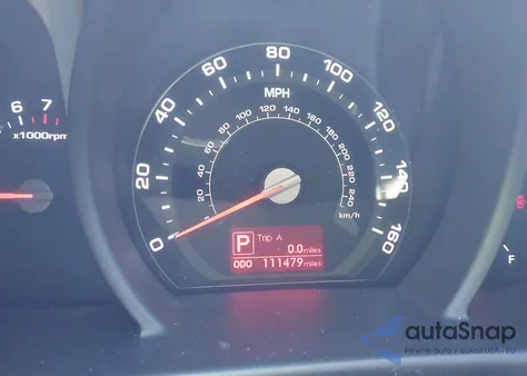 2013 Kia Sportage Lx z USA, uszkodzony, nr VIN KNDPBCA21D7408465